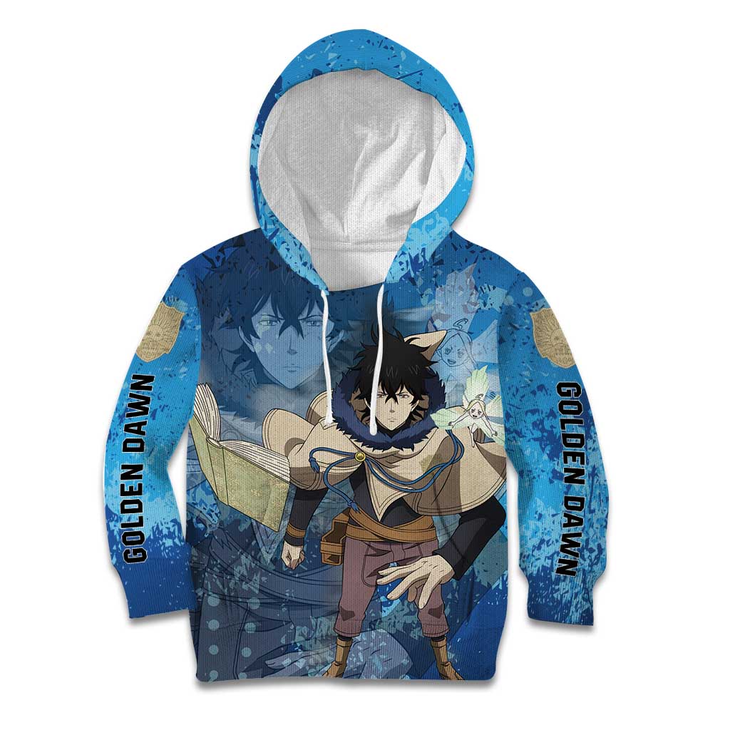 Golden Dawn Yuno - Black Clover M Kid Hoodie Anime Style