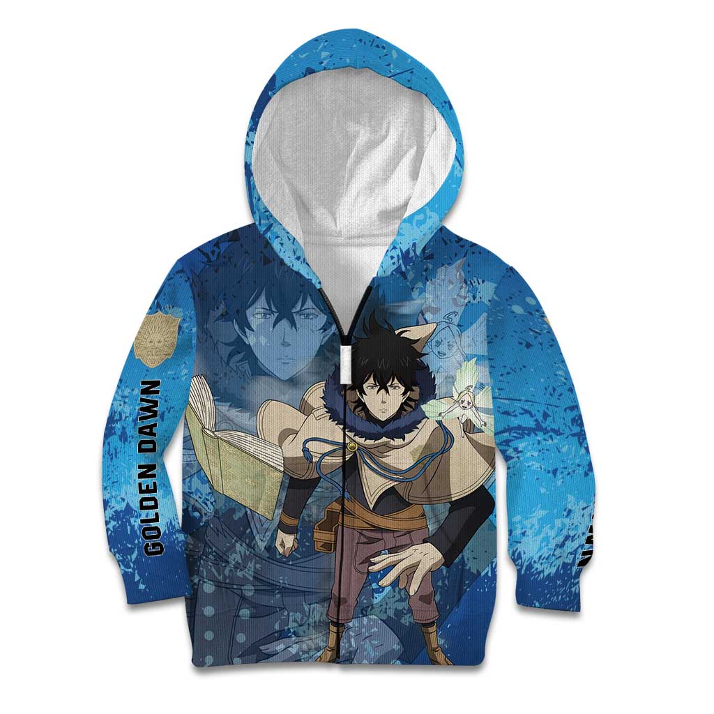 Golden Dawn Yuno - Black Clover M Kid Hoodie Anime Style