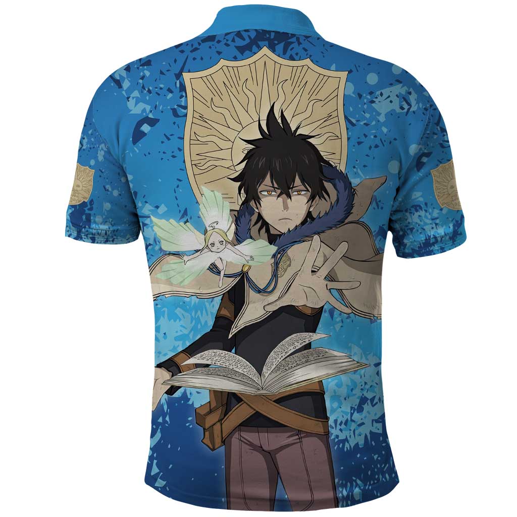 Golden Dawn Yuno - Black Clover M Polo Shirt Anime Style