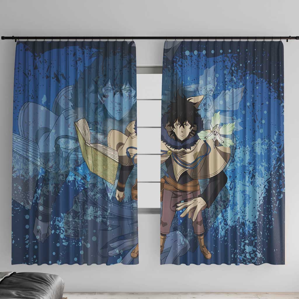 Golden Dawn Yuno - Black Clover M Window Curtain Anime Style