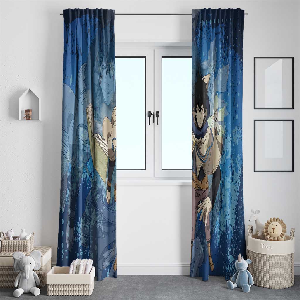 Golden Dawn Yuno - Black Clover M Window Curtain Anime Style