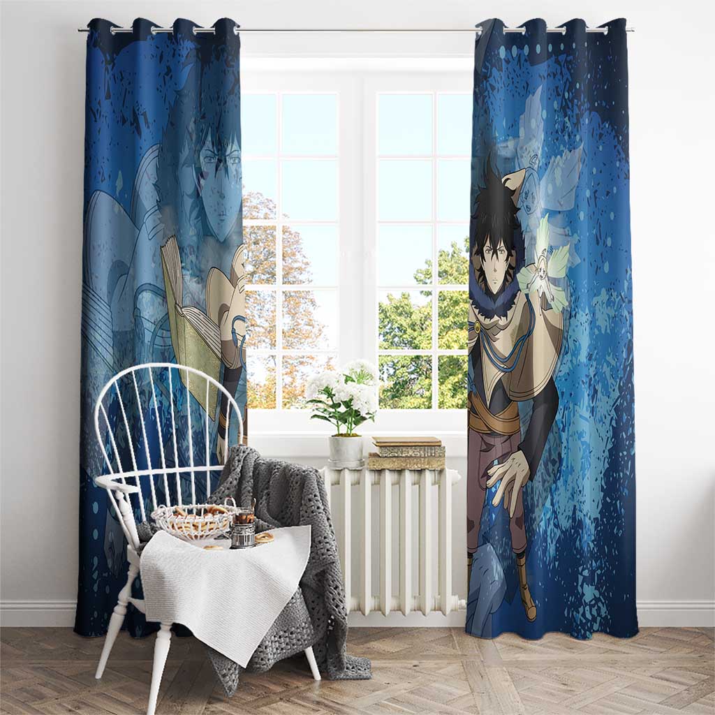 Golden Dawn Yuno - Black Clover M Window Curtain Anime Style