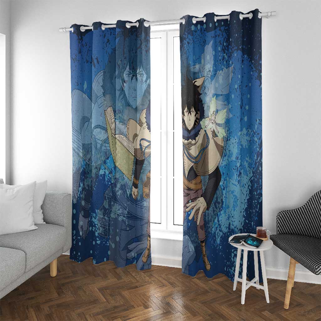 Golden Dawn Yuno - Black Clover M Window Curtain Anime Style