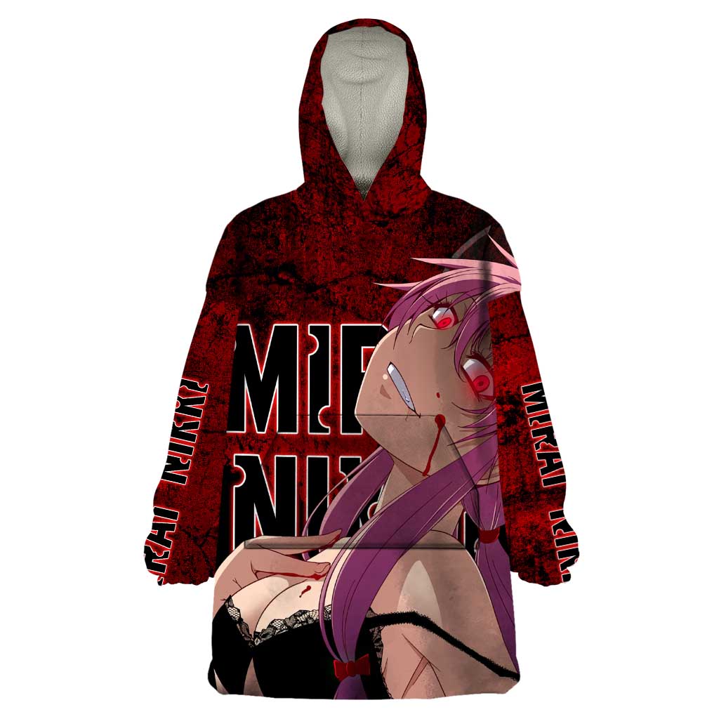 Yuno Gasai - Future Diary Wearable Blanket Hoodie Anime Style