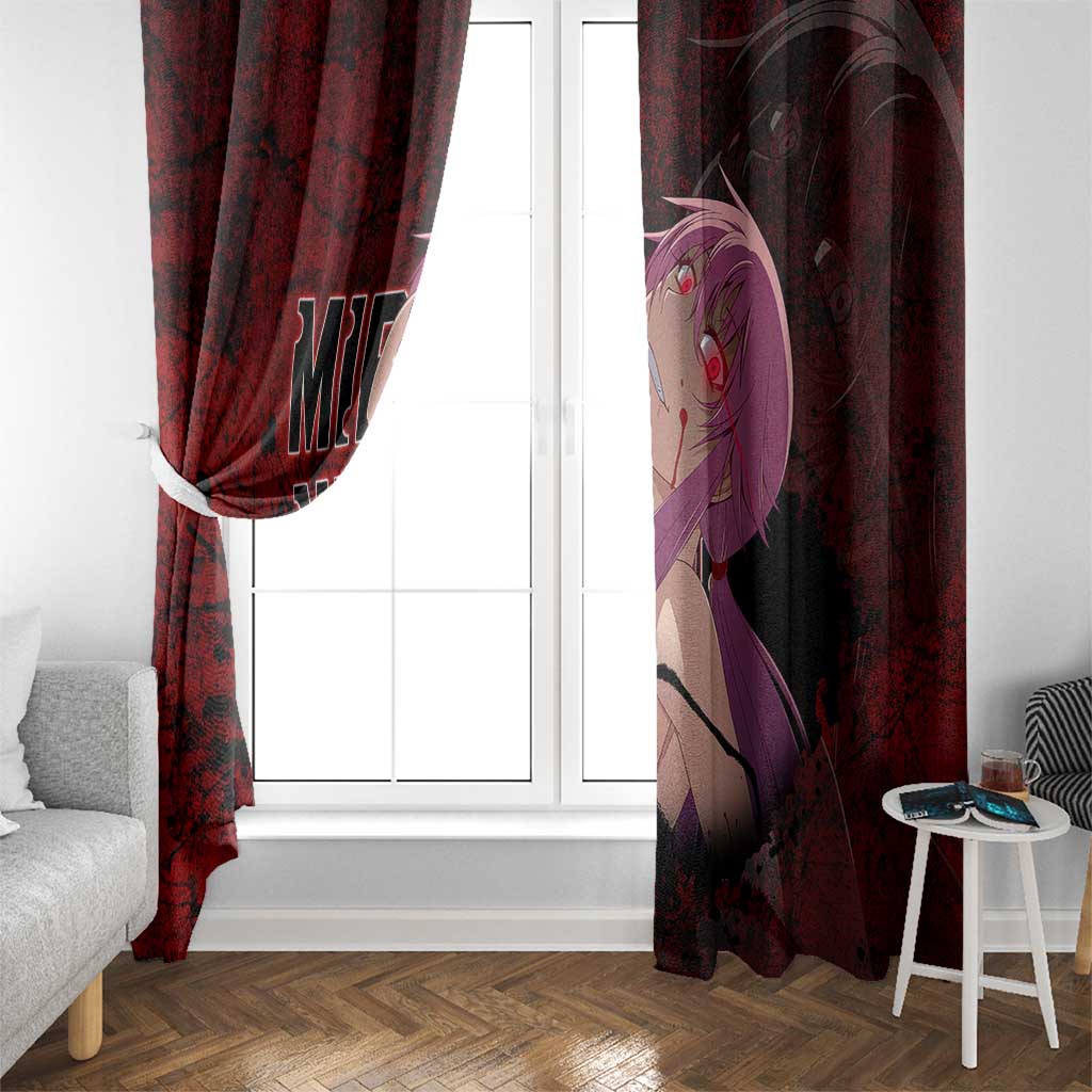 Yuno Gasai - Future Diary Window Curtain Anime Style