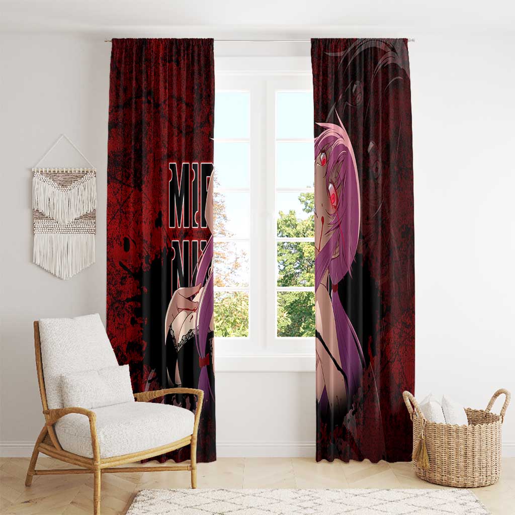 Yuno Gasai - Future Diary Window Curtain Anime Style