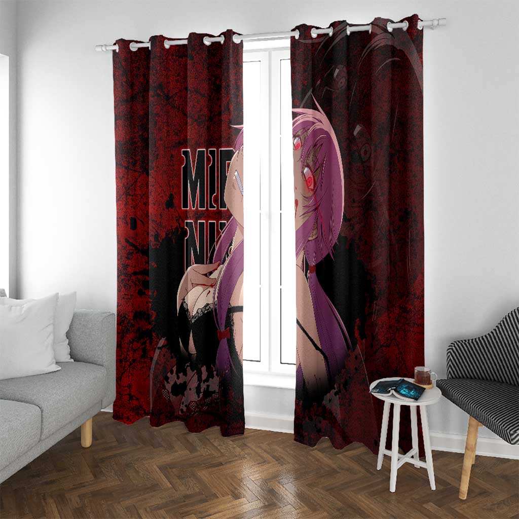 Yuno Gasai - Future Diary Window Curtain Anime Style