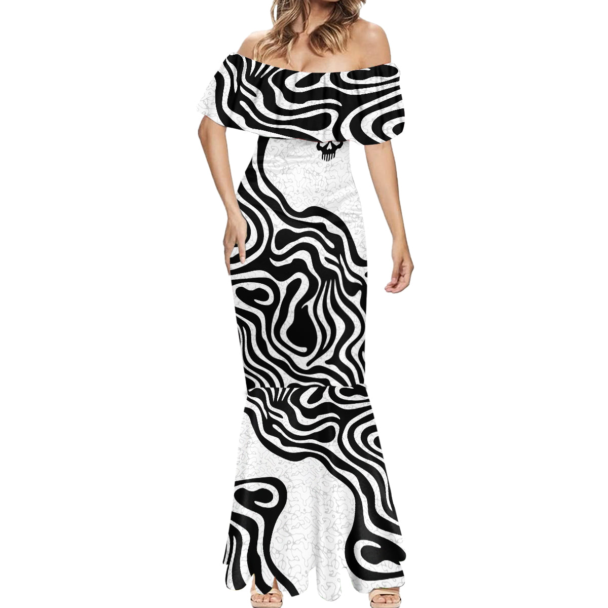 skull-mermaid-dress-born-to-die