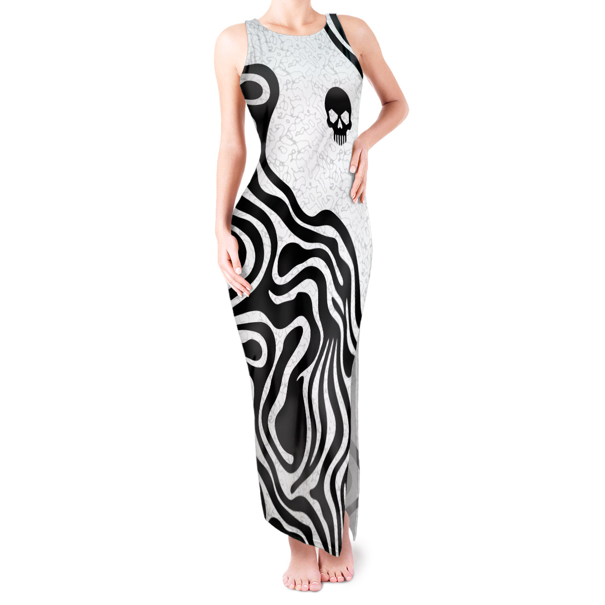 skull-tank-maxi-dress-born-to-die