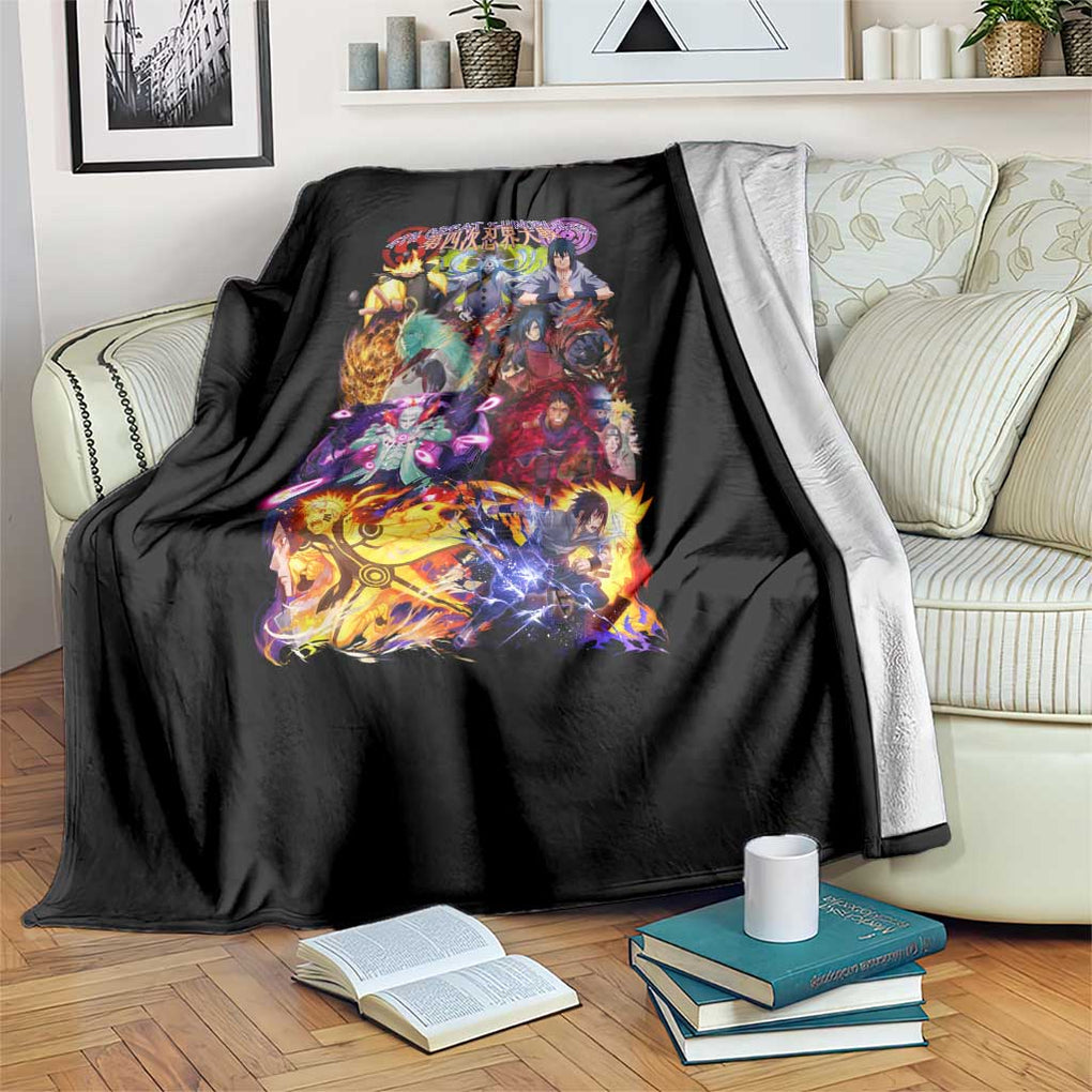 4th Great Shinobi War Naruto Shippuden Blanket Japan Anime Style