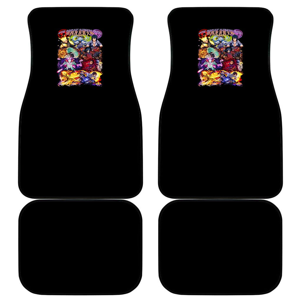 4th Great Shinobi War Naruto Shippuden Car Mats Japan Anime Style