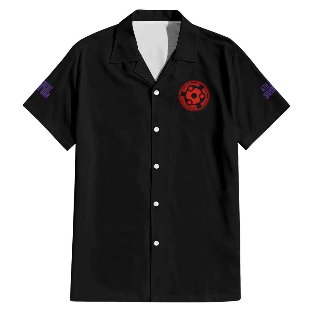 4th Great Shinobi War Naruto Shippuden Family Matching Mermaid Dress and Hawaiian Shirt Japan Anime Style