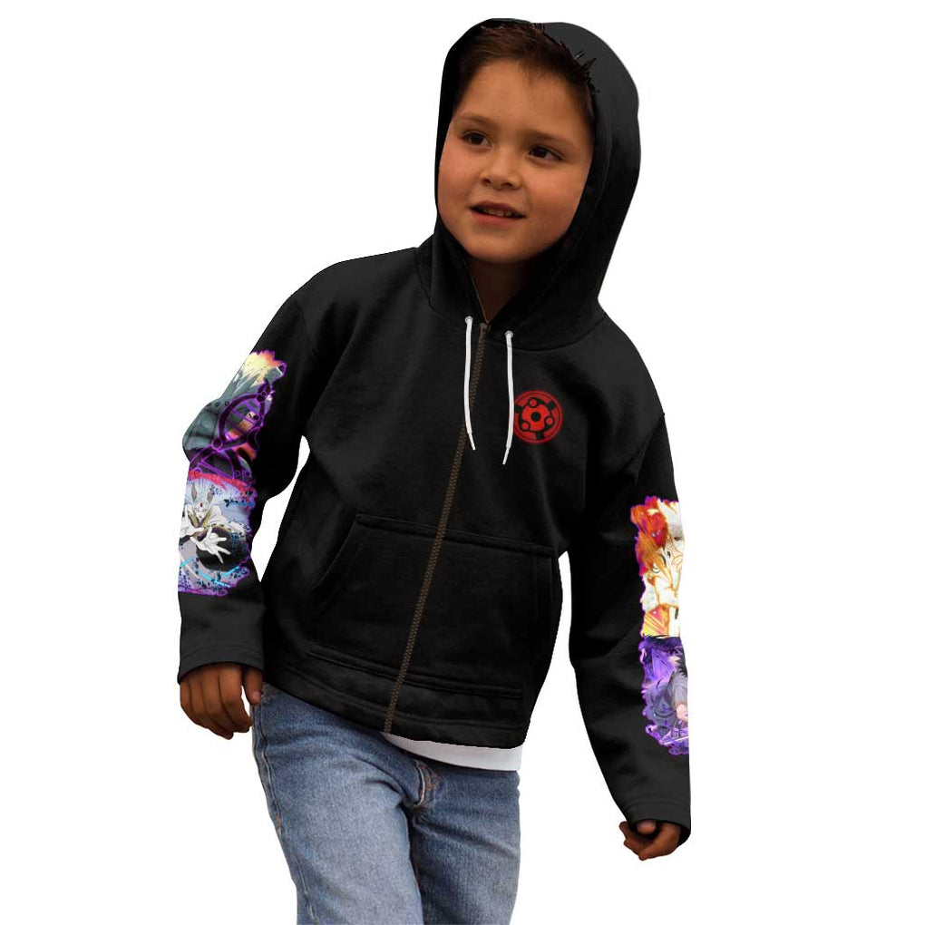 4th Great Shinobi War Naruto Shippuden Kid Hoodie Japan Anime Style