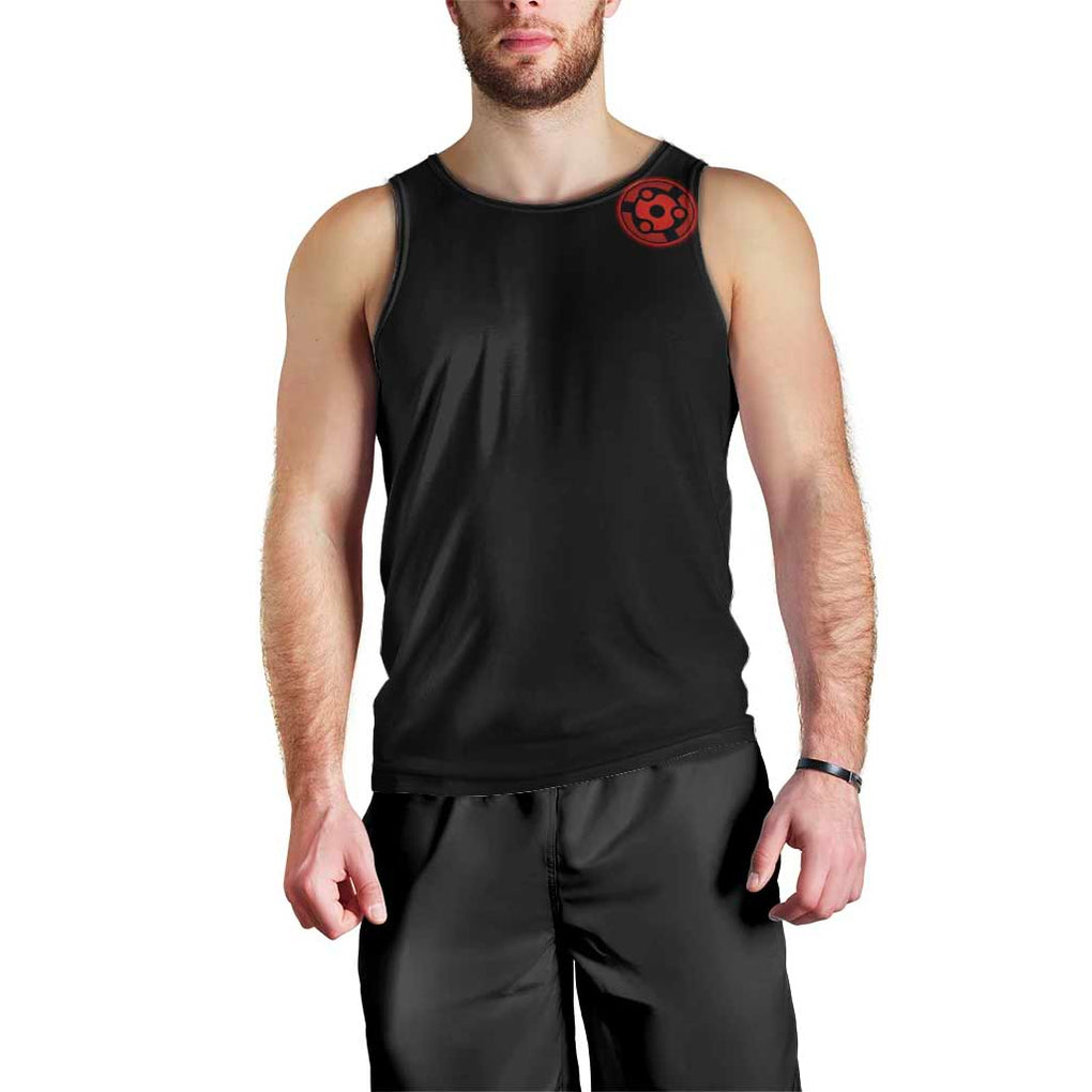 4th Great Shinobi War Naruto Shippuden Men Tank Top Japan Anime Style