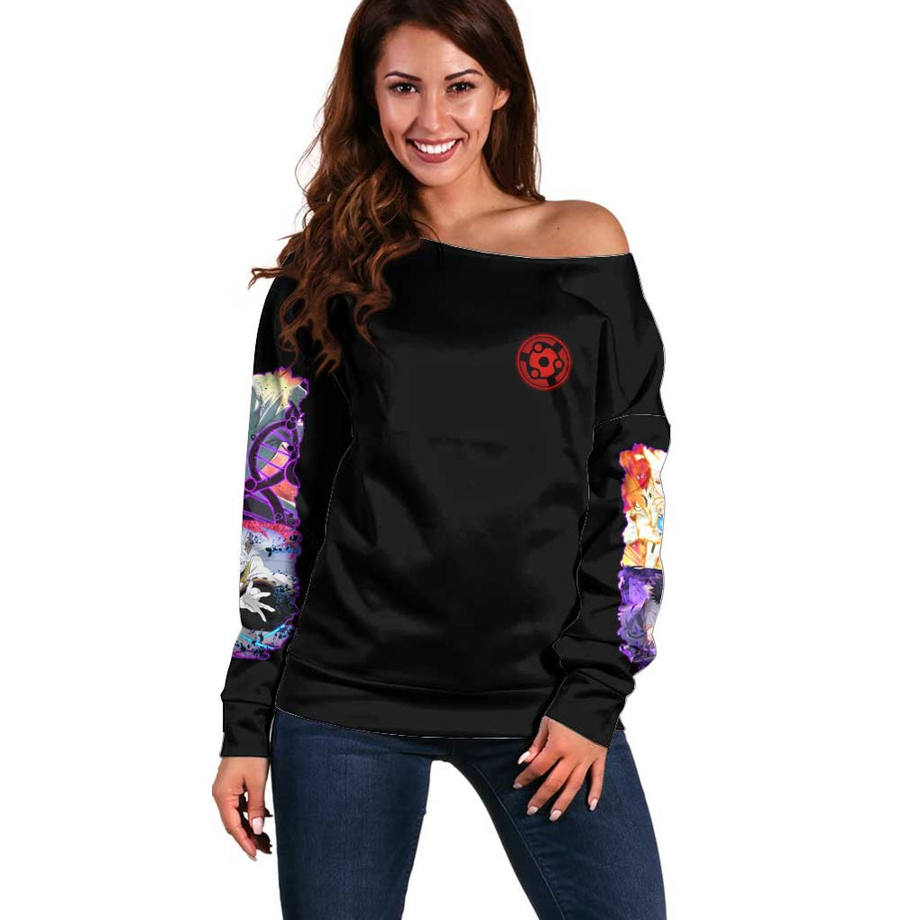 4th Great Shinobi War Naruto Shippuden Off Shoulder Sweater Japan Anime Style