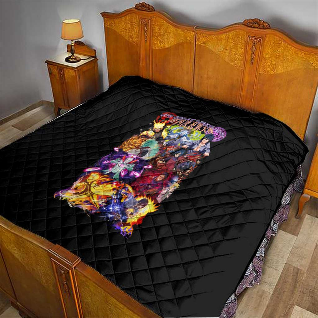 4th Great Shinobi War Naruto Shippuden Quilt Japan Anime Style