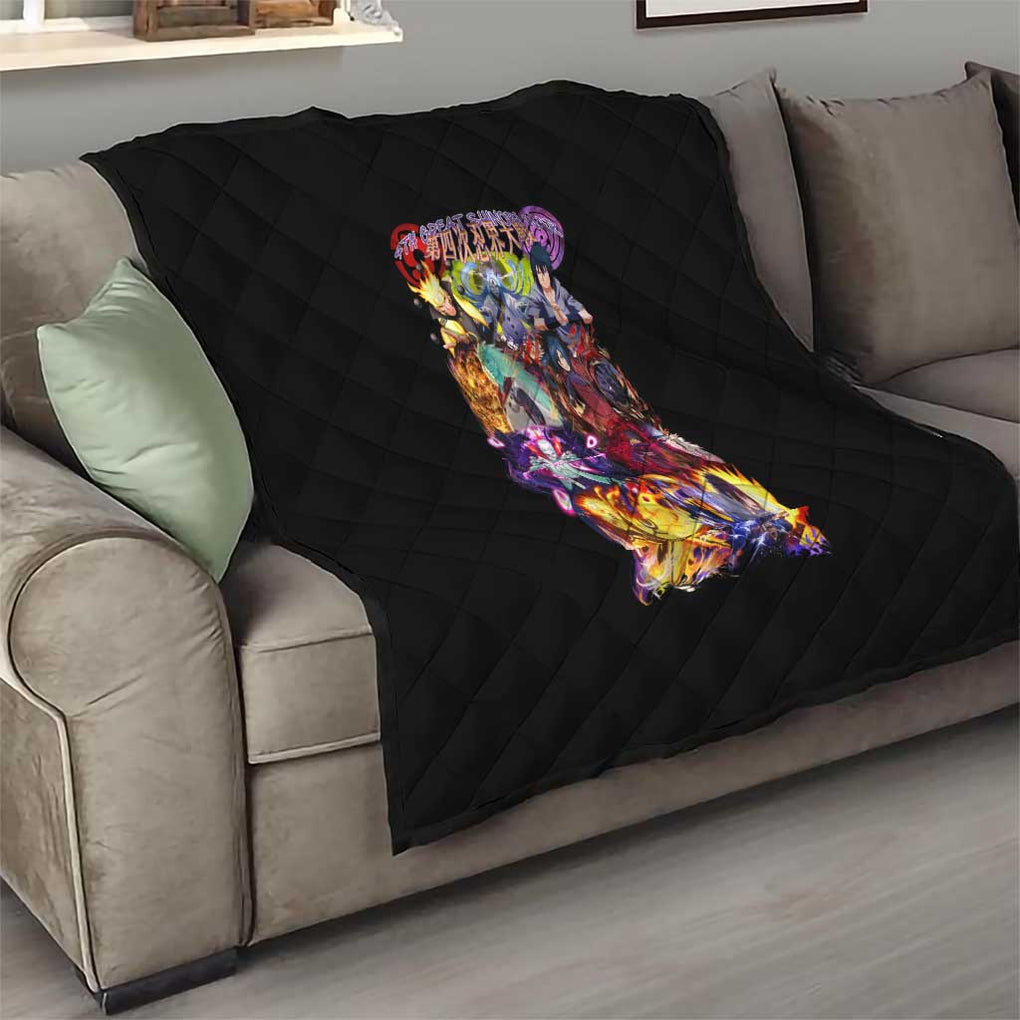 4th Great Shinobi War Naruto Shippuden Quilt Japan Anime Style