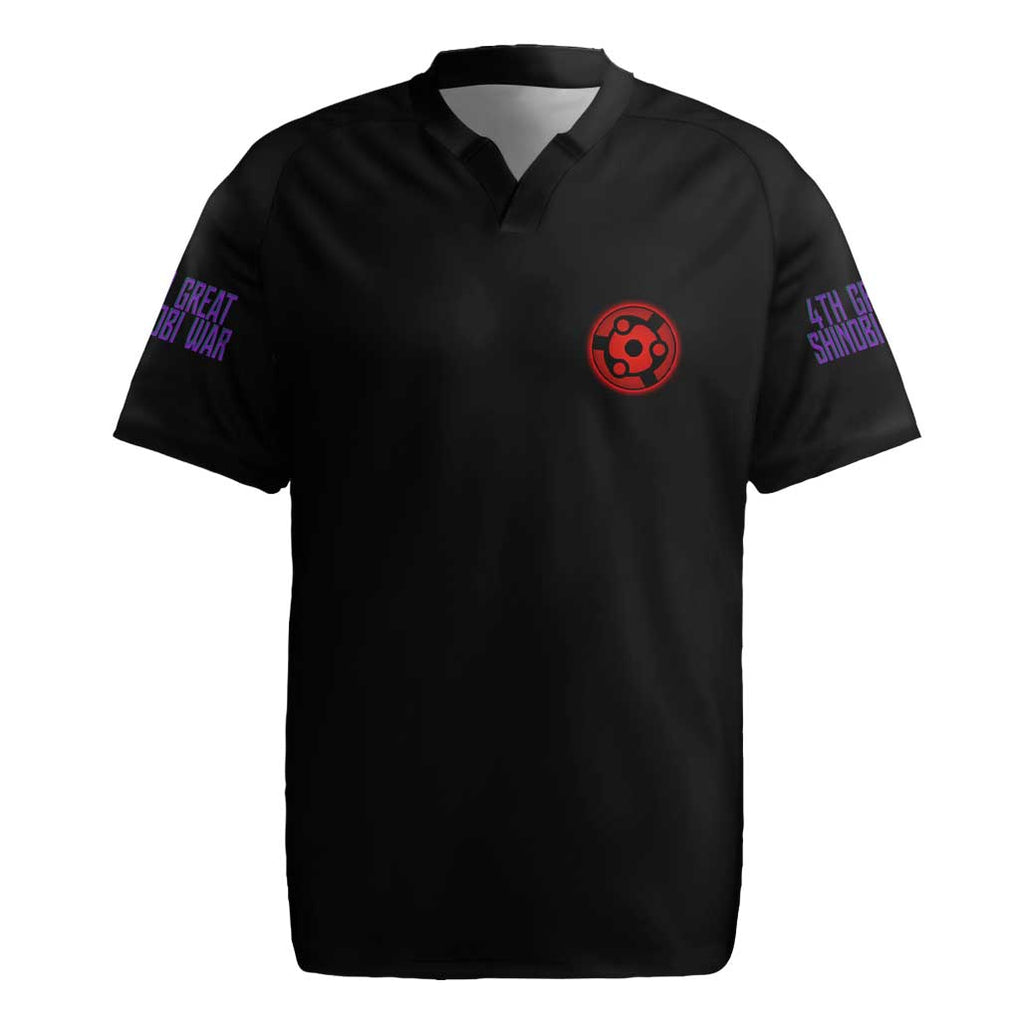 4th Great Shinobi War Naruto Shippuden Rugby Jersey Japan Anime Style