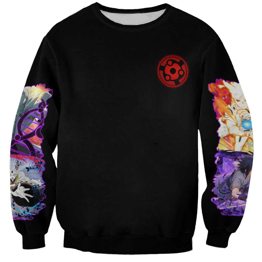 4th Great Shinobi War Naruto Shippuden Sweatshirt Japan Anime Style
