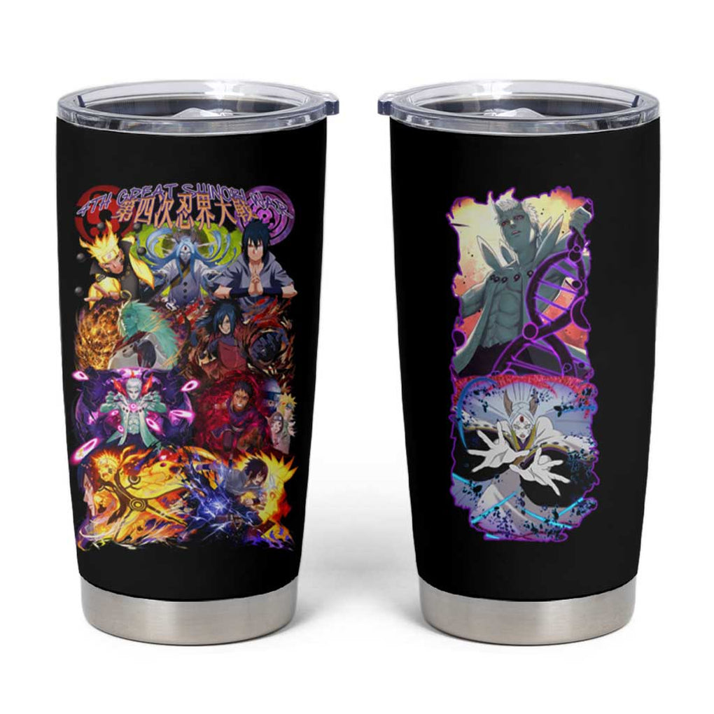 4th Great Shinobi War Naruto Shippuden Tumbler Cup Japan Anime Style