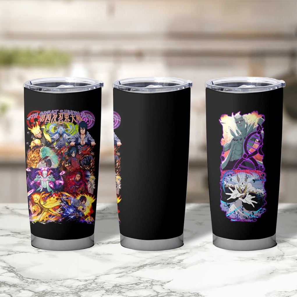 4th Great Shinobi War Naruto Shippuden Tumbler Cup Japan Anime Style