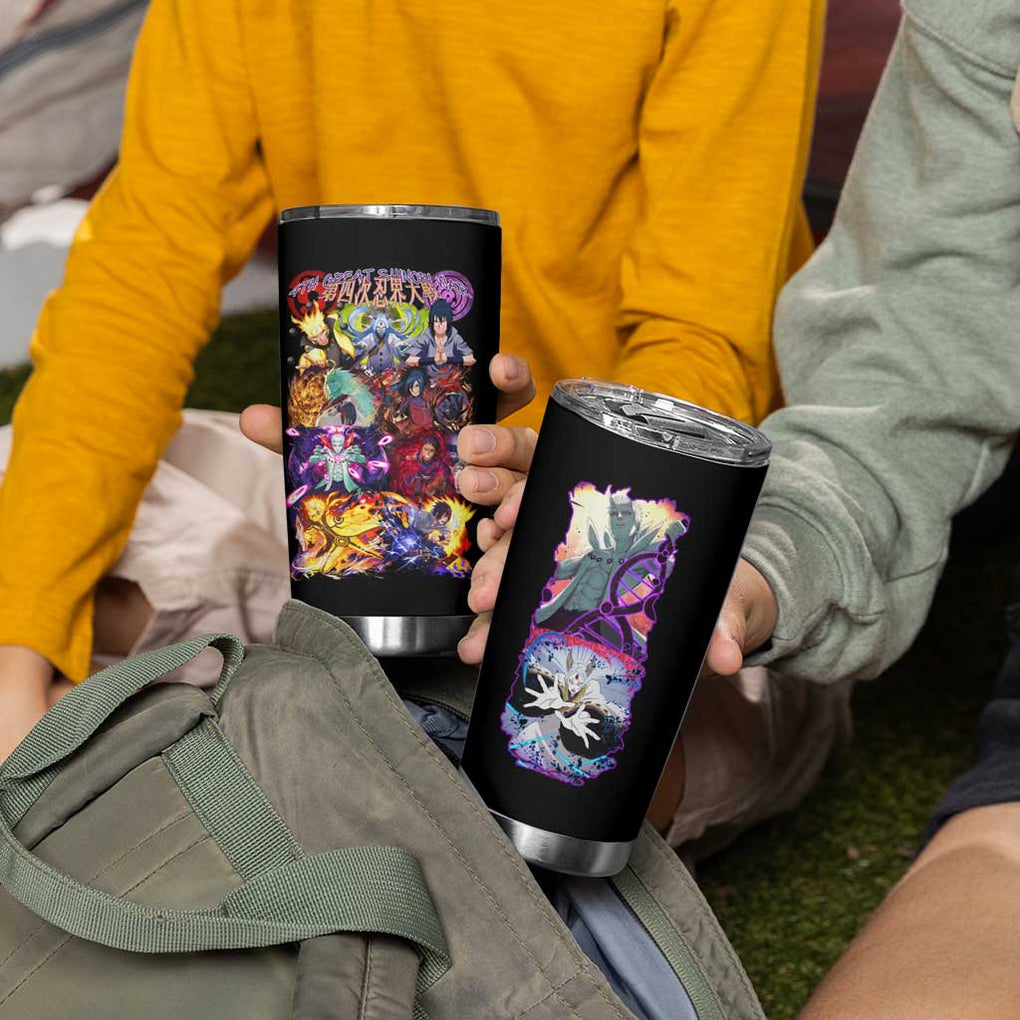 4th Great Shinobi War Naruto Shippuden Tumbler Cup Japan Anime Style