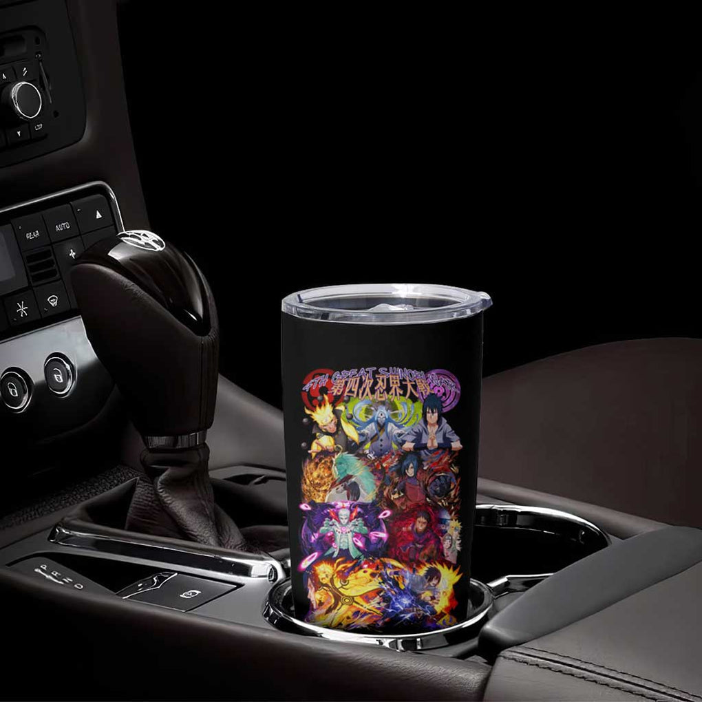 4th Great Shinobi War Naruto Shippuden Tumbler Cup Japan Anime Style