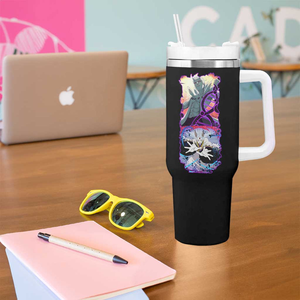 4th Great Shinobi War Naruto Shippuden Tumbler With Handle Japan Anime Style