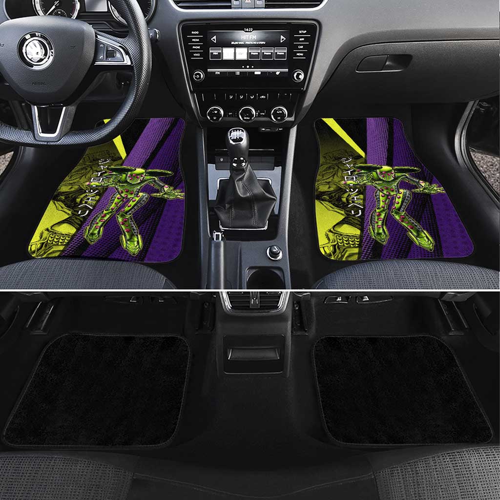 Gyro Zeppeli JoJo’s Bizarre Adventure Car Mats with Spin Pose and Vibrant - The Mazicc