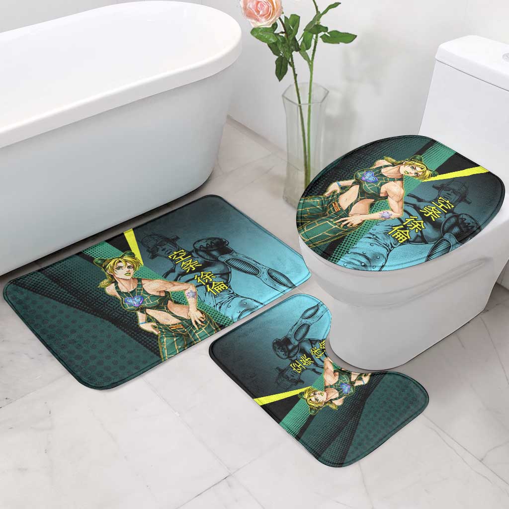 Jolyne Cujoh JoJo’s Bizarre Adventure Bathroom Set with Stone Free Stand - The Mazicc