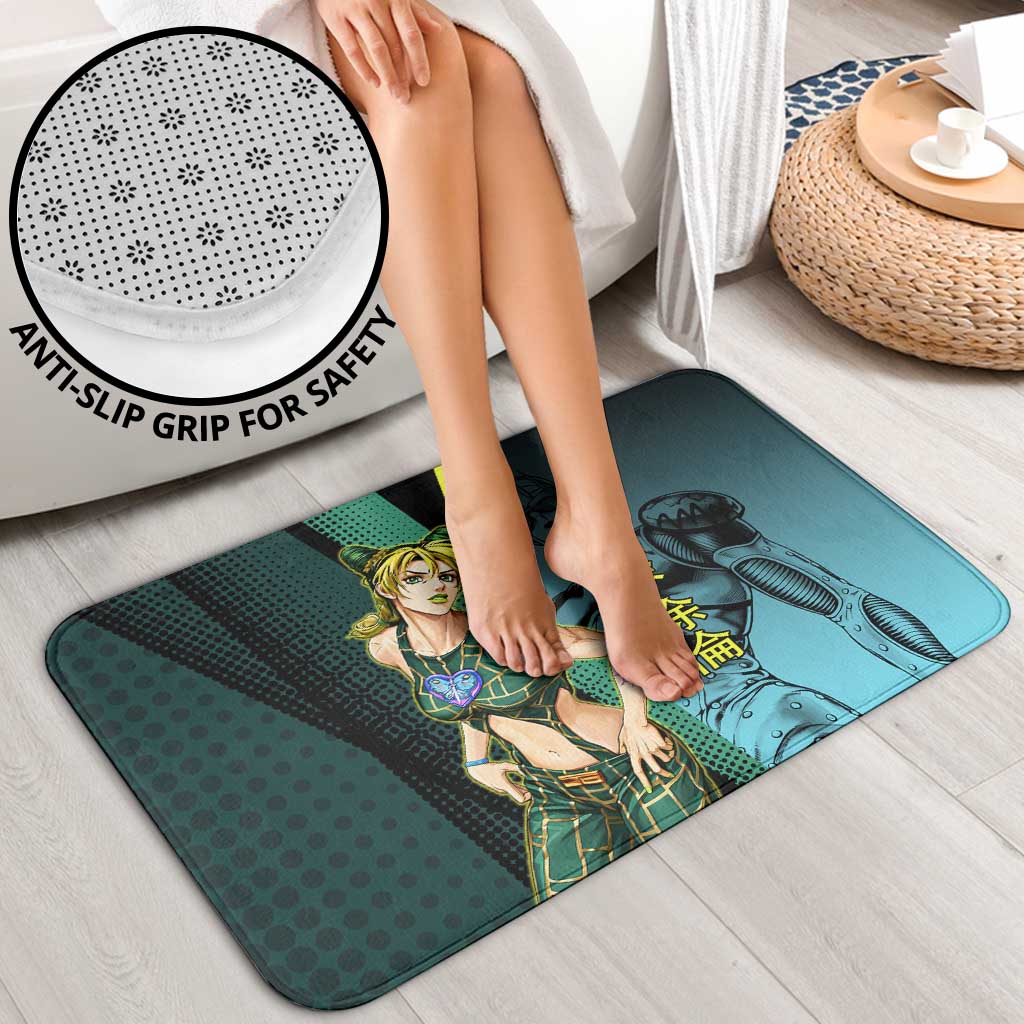 Jolyne Cujoh JoJo’s Bizarre Adventure Bathroom Set with Stone Free Stand - The Mazicc