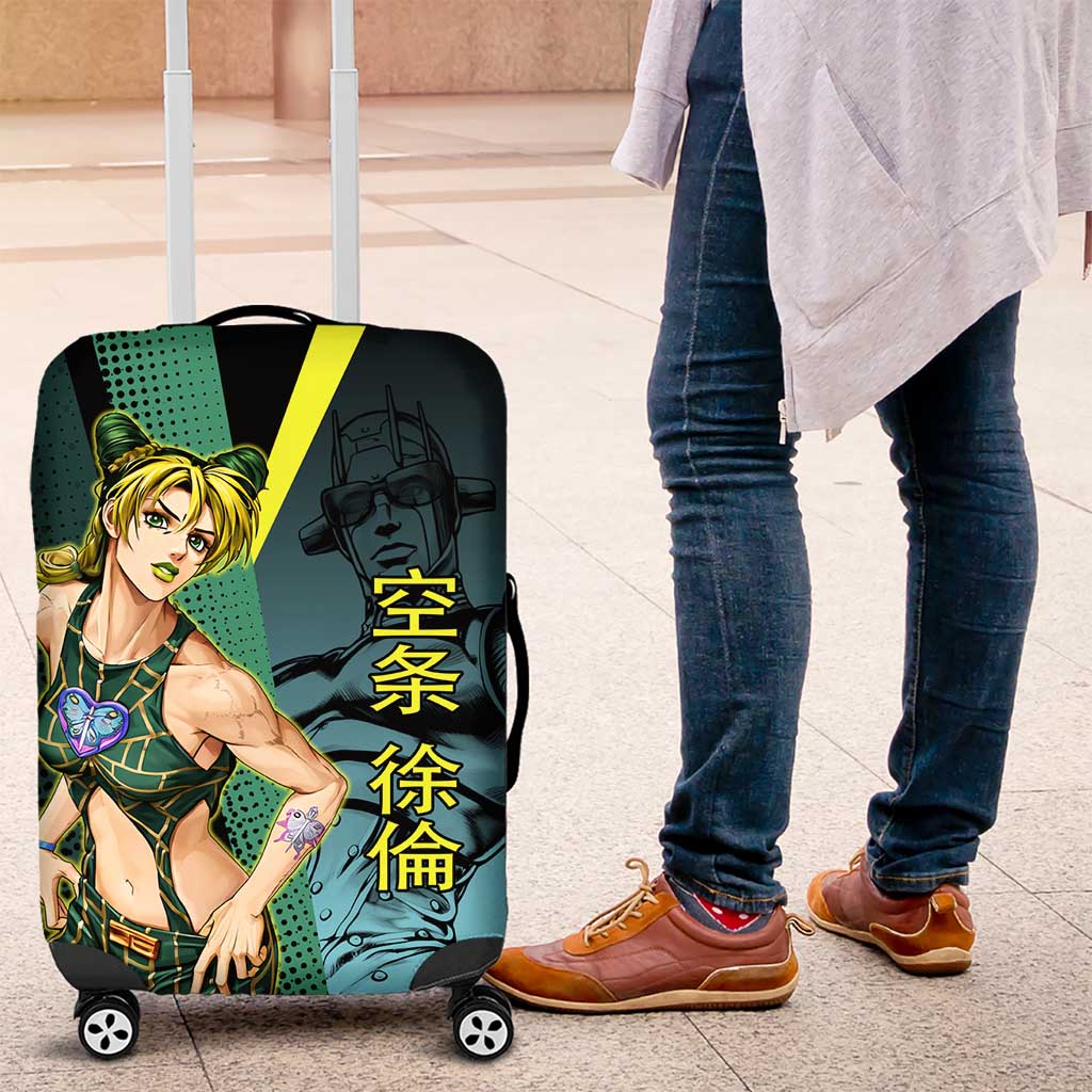Jolyne Cujoh JoJo’s Bizarre Adventure Luggage Cover with Stone Free Stand - The Mazicc