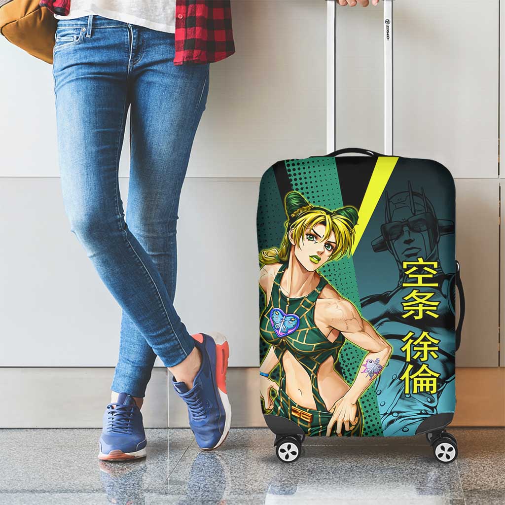 Jolyne Cujoh JoJo’s Bizarre Adventure Luggage Cover with Stone Free Stand - The Mazicc
