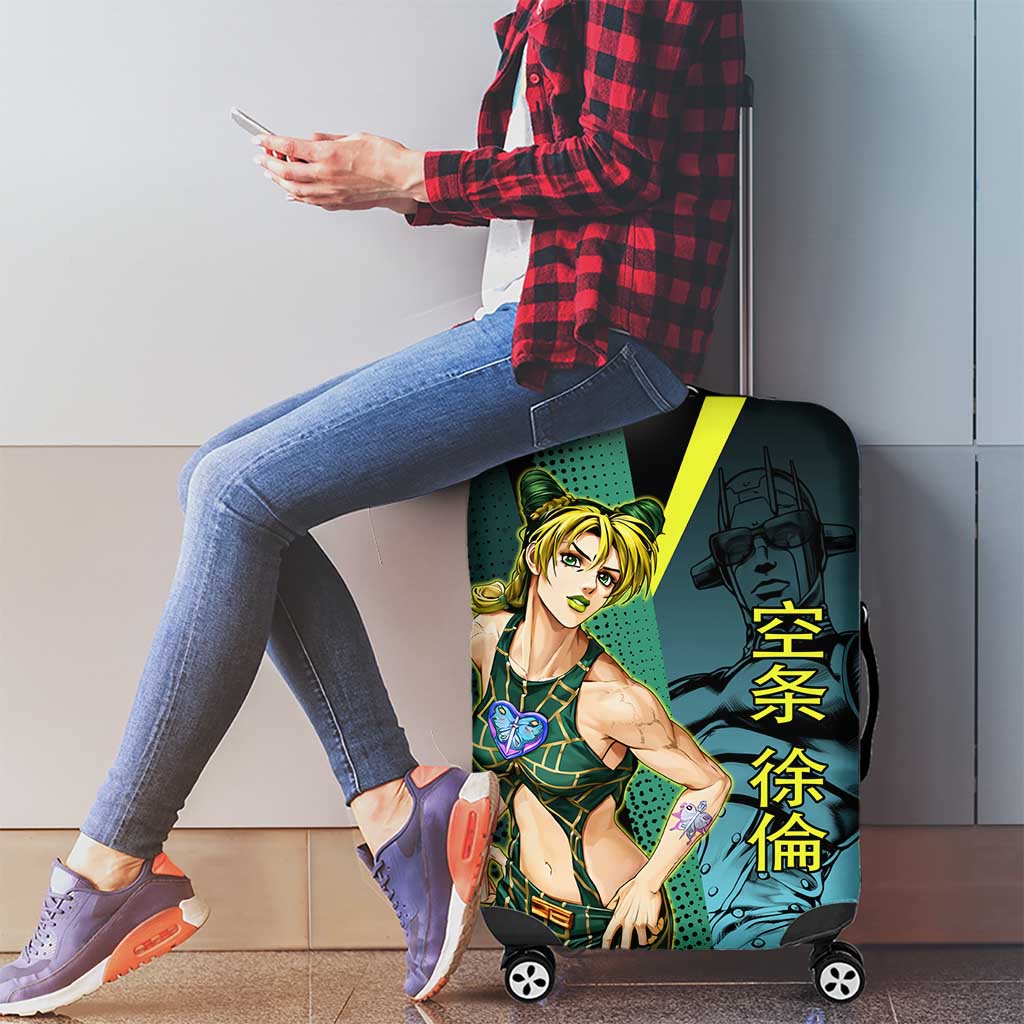 Jolyne Cujoh JoJo’s Bizarre Adventure Luggage Cover with Stone Free Stand - The Mazicc