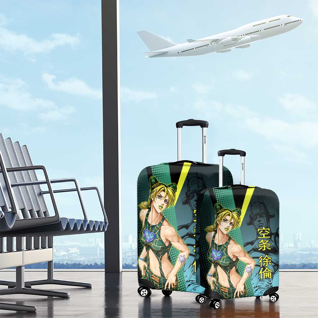 Jolyne Cujoh JoJo’s Bizarre Adventure Luggage Cover with Stone Free Stand - The Mazicc