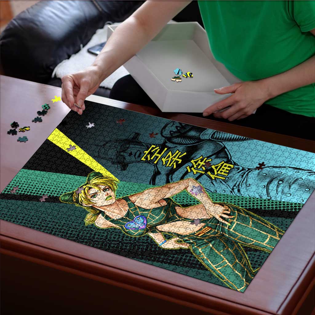 Jolyne Cujoh JoJo’s Bizarre Adventure Puzzle with Stone Free Stand - The Mazicc
