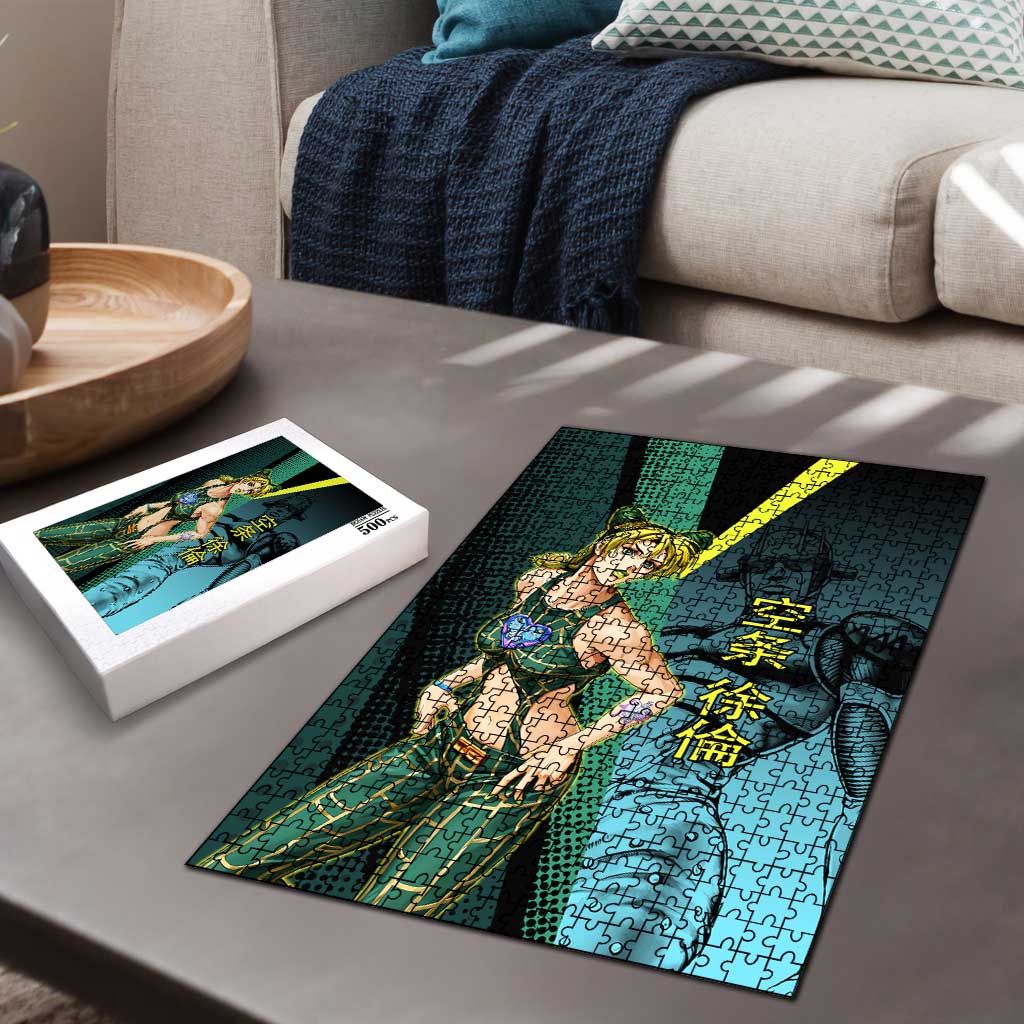 Jolyne Cujoh JoJo’s Bizarre Adventure Puzzle with Stone Free Stand - The Mazicc