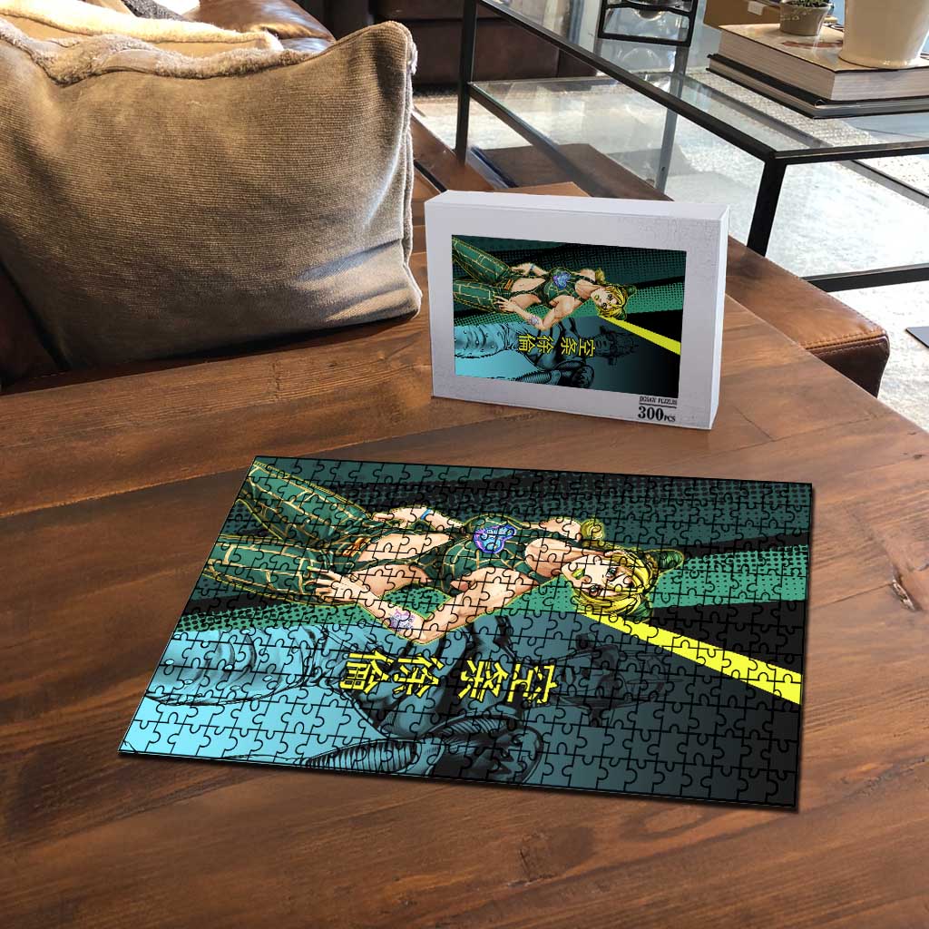 Jolyne Cujoh JoJo’s Bizarre Adventure Puzzle with Stone Free Stand - The Mazicc