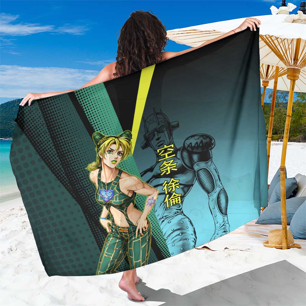 Jolyne Cujoh JoJo’s Bizarre Adventure Sarong with Stone Free Stand - The Mazicc