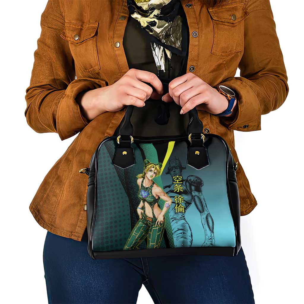 Jolyne Cujoh JoJo’s Bizarre Adventure Shoulder Handbag with Stone Free Stand - The Mazicc