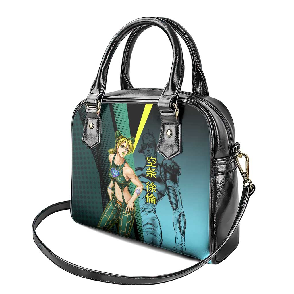 Jolyne Cujoh JoJo’s Bizarre Adventure Shoulder Handbag with Stone Free Stand - The Mazicc