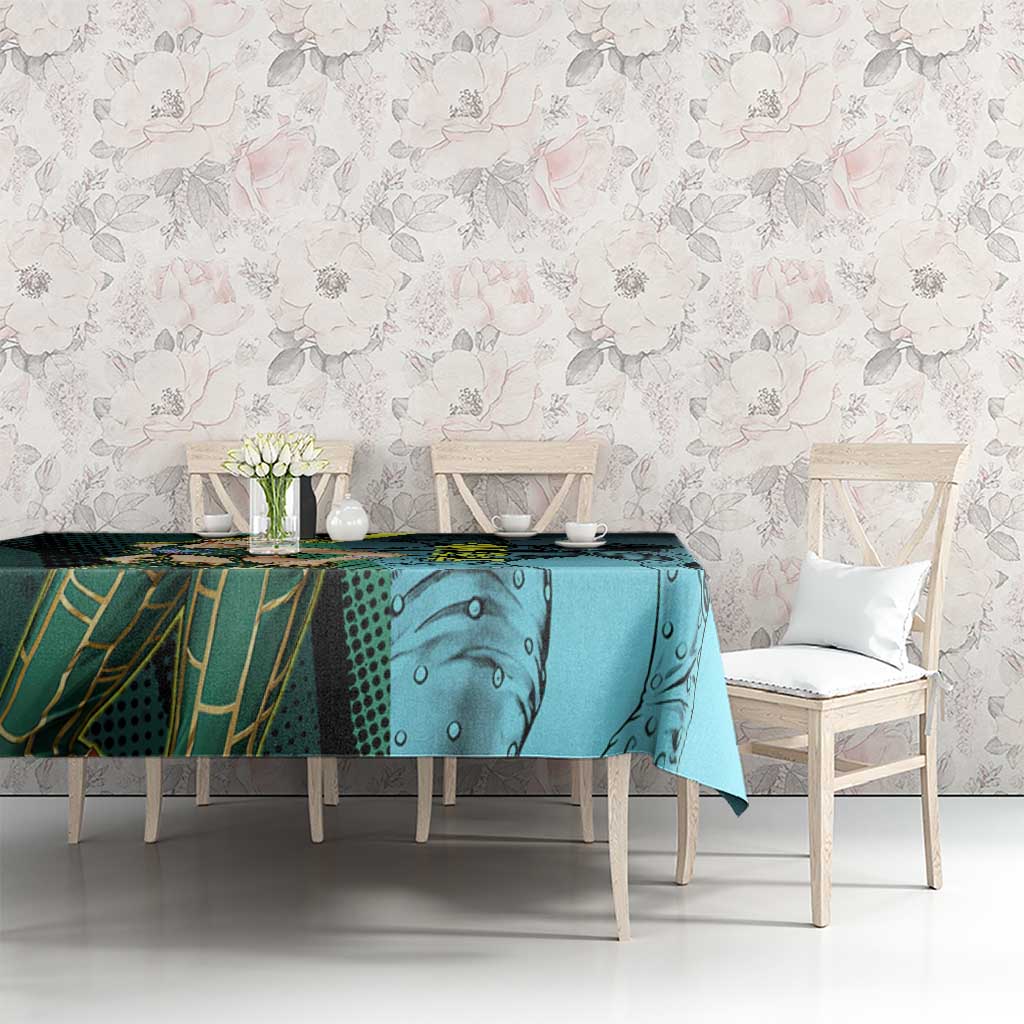 Jolyne Cujoh JoJo’s Bizarre Adventure Tablecloth with Stone Free Stand - The Mazicc