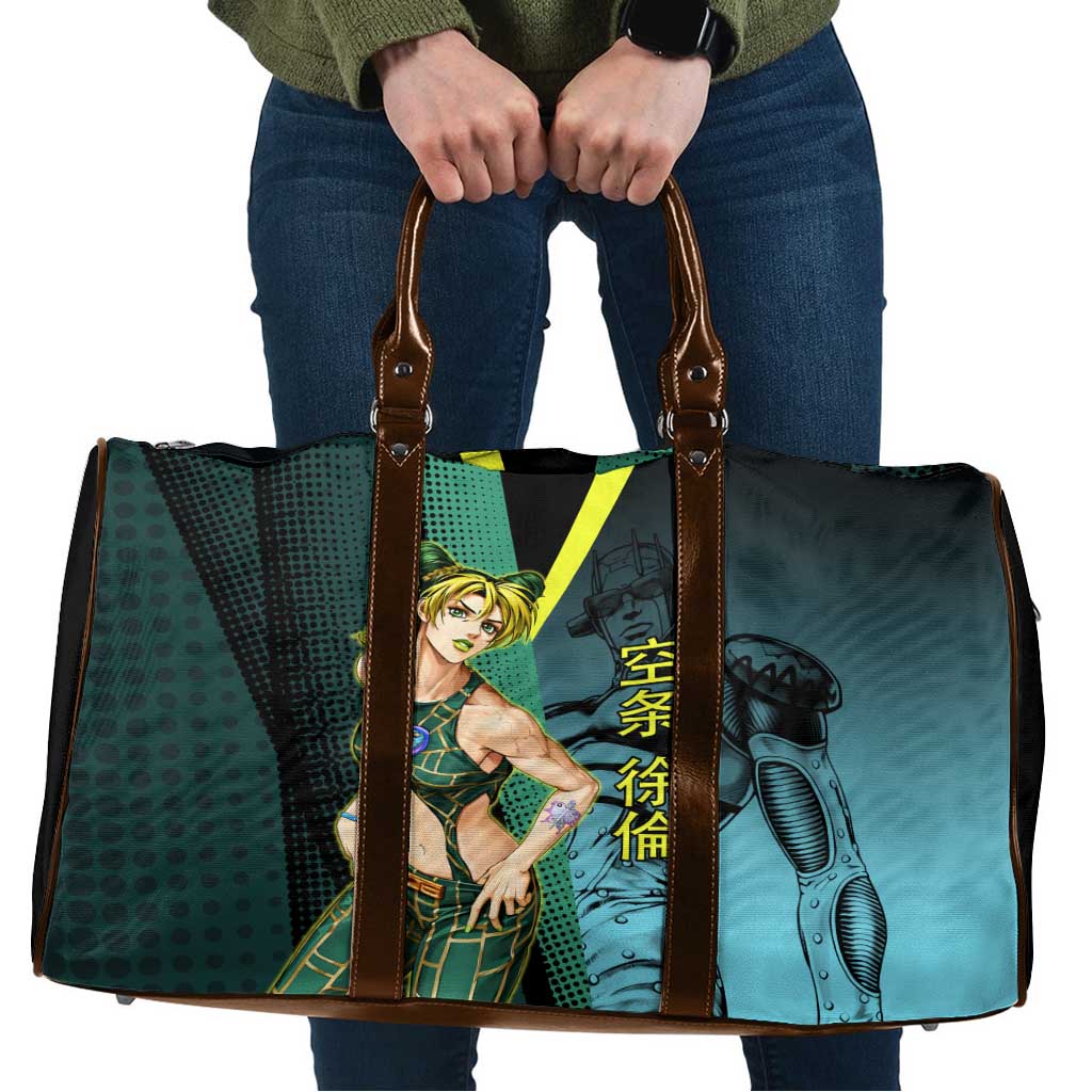 Jolyne Cujoh JoJo’s Bizarre Adventure Travel Bag with Stone Free Stand - The Mazicc