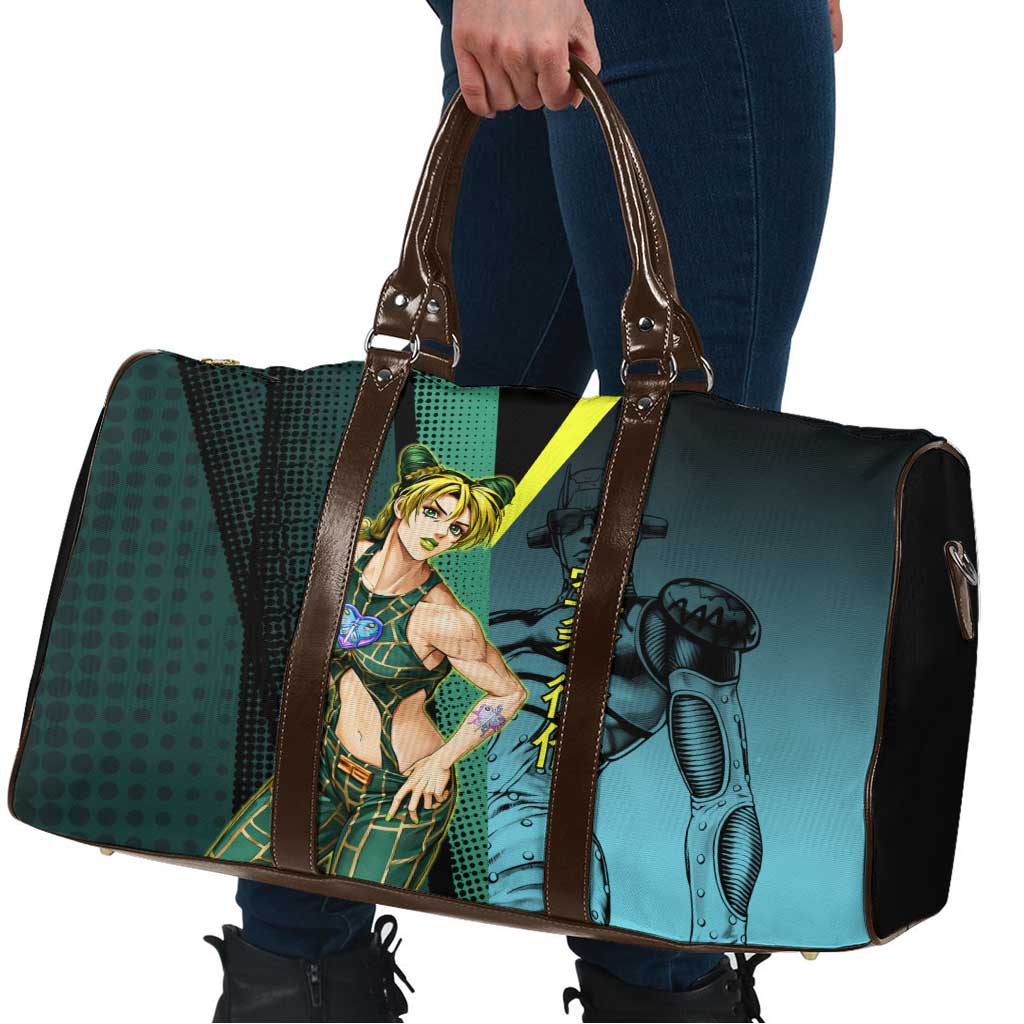 Jolyne Cujoh JoJo’s Bizarre Adventure Travel Bag with Stone Free Stand - The Mazicc