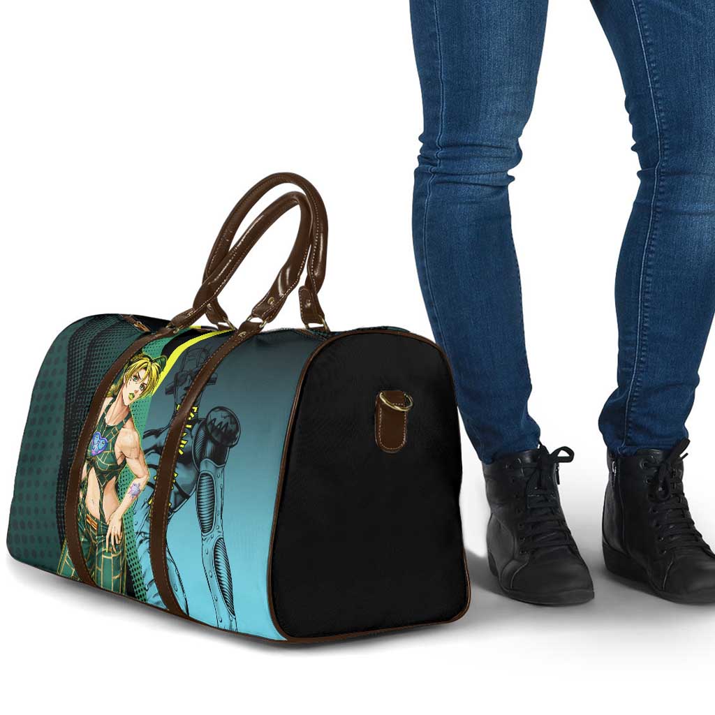 Jolyne Cujoh JoJo’s Bizarre Adventure Travel Bag with Stone Free Stand - The Mazicc