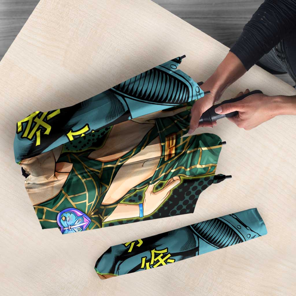 Jolyne Cujoh JoJo’s Bizarre Adventure Umbrella with Stone Free Stand - The Mazicc