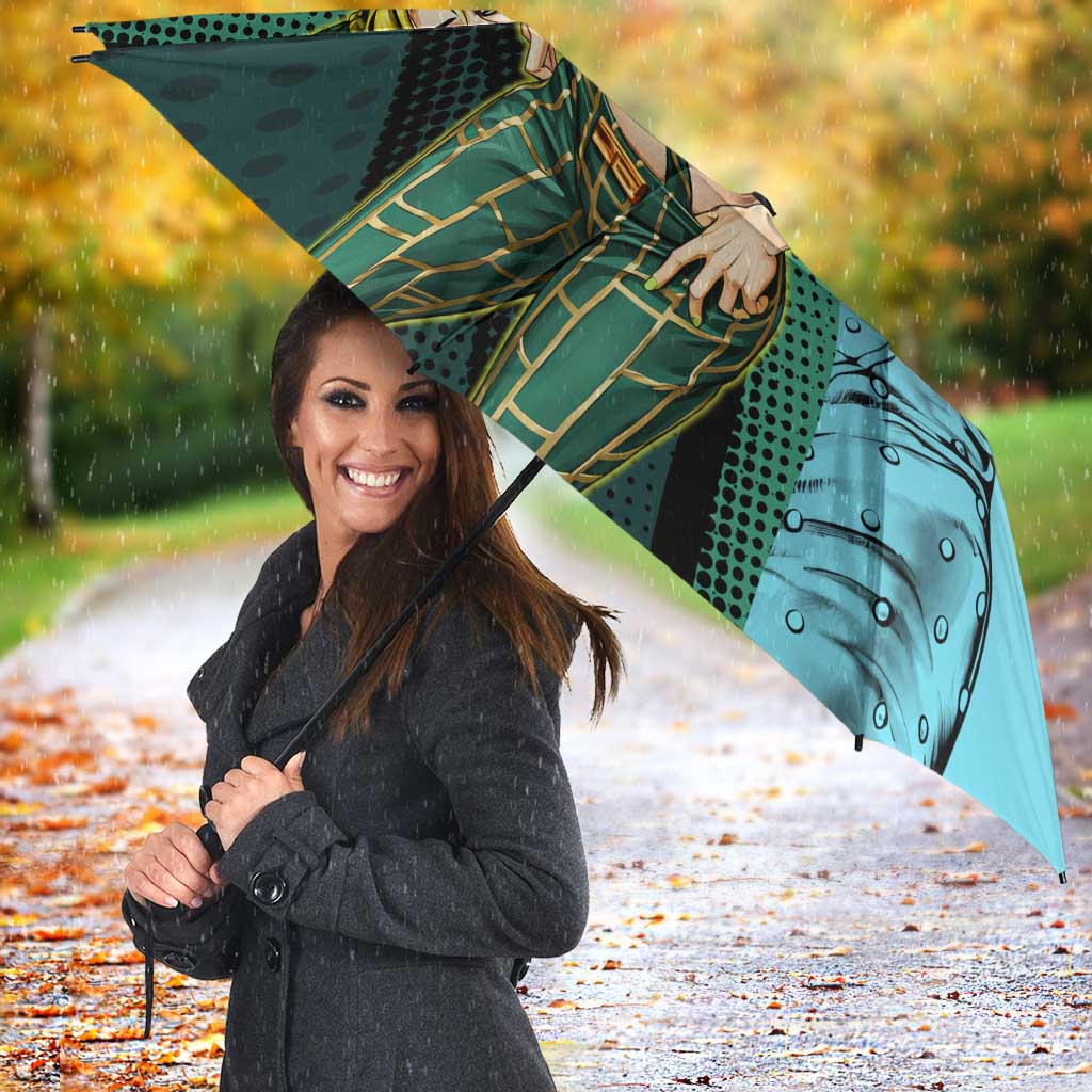 Jolyne Cujoh JoJo’s Bizarre Adventure Umbrella with Stone Free Stand - The Mazicc
