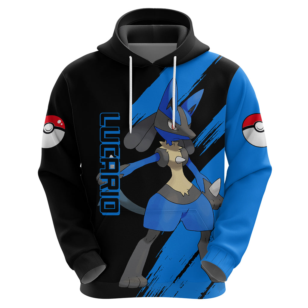 Lucario mix Mega Evolved Hoodie