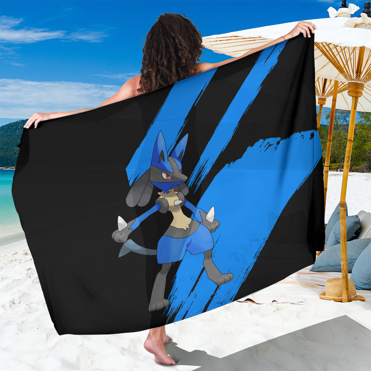 Lucario mix Mega Evolved Sarong