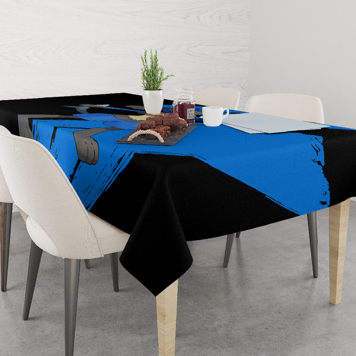 Lucario mix Mega Evolved Tablecloth